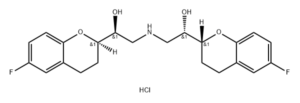 Nebivolol Impurity 10 HCl (RS,SR) 구조식 이미지