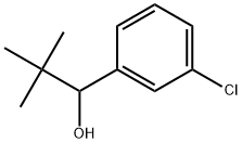 1-(3-chlorophenyl)-2,2-dimethylpropan-1-ol Structure