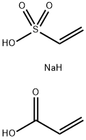 2-프로펜산,에텐술폰산나트륨중합체,나트륨염 구조식 이미지