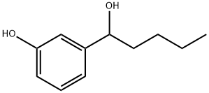 α-Butyl-3-hydroxybenzenemethanol Structure