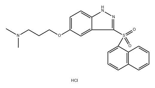 Cerlapirdine hydrochloride Structure