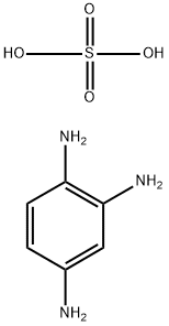 1,2,4-Benzenetriamine, sulfate (1:1) Structure