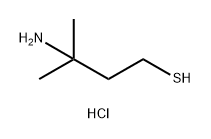 3-amino-3-methylbutane-1-thiol hydrochloride Structure
