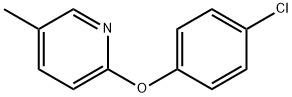 2-(4-Chlorophenoxy)-5-methylpyridine Structure