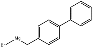 (Biphenyl-4-ylmethyl)magnesium bromide Structure