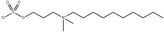 N,N-DIMETHYL-N-(3-(SULFOOXY)PROPYL)-1-DE CANAMINIUM OH INNER SALT, 98 Structure