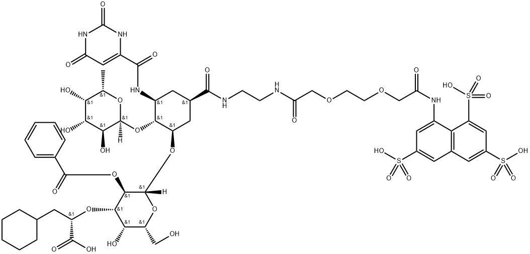 Rivipansel Sodium Structure