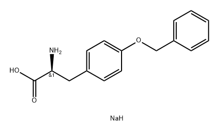 sodium (2S)-2-amino-3-[4-(benzyloxy)phenyl]propanoate Structure