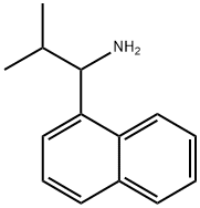 1-Naphthalenemethanamine, α-(1-methylethyl)- Structure