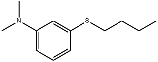 3-(butylthio)-N,N-dimethylaniline Structure