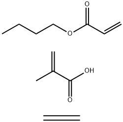 2-메틸-2-프로펜산중합체와2-프로펜산부틸및에텐,아연염 구조식 이미지