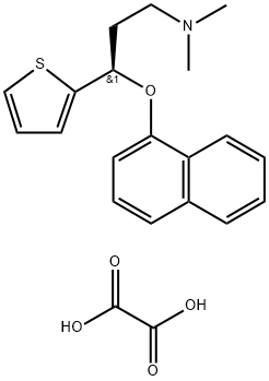 Duloxetine N-Methyl (R)-Isomer 구조식 이미지