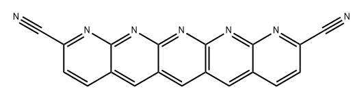 Dipyrido[2,3-b:3,2-i]anthyridine-2,10-dicarbonitrile,  radical  ion(1-) Structure