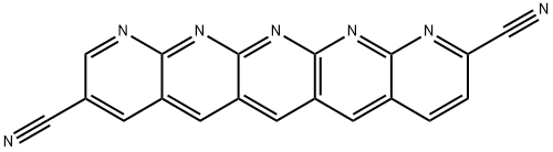 Dipyrido[2,3-b:3,2-i]anthyridine-2,9-dicarbonitrile,  radical  ion(1-) Structure