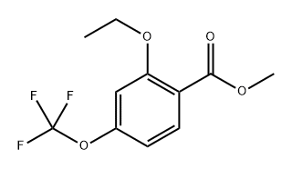 Methyl 2-ethoxy-4-(trifluoromethoxy)benzoate 구조식 이미지