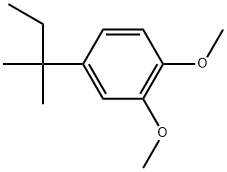 4-(1,1-Dimethylpropyl)-1,2-dimethoxybenzene Structure