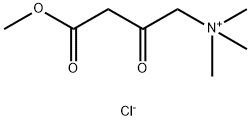 1-Butanaminium, 4-methoxy-N,N,N-trimethyl-2,4-dioxo-, chloride (1:1) Structure