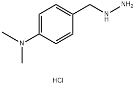 4-(Hydrazinylmethyl)-N,N-dimethylaniline hydrochloride Structure
