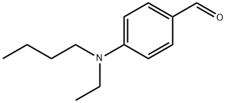 Benzaldehyde, 4-(butylethylamino)- Structure