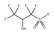 1-Propanesulfonic acid, 1,1,3,3,3-pentafluoro-2-hydroxy-, ion(1-) Structure