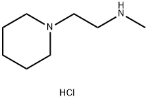 N-Methyl-2-(piperidin-1-yl)ethanamine hydrochloride Structure