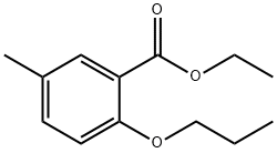 Ethyl 5-methyl-2-propoxybenzoate Structure