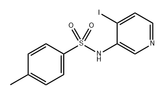 N-(4-Iodo-3-pyridinyl)-4-methylbenzenesulfonamide 구조식 이미지