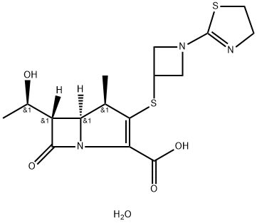 Tebipenem Tetrahydrate Structure