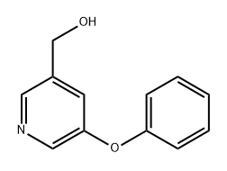 (5-Phenoxypyridin-3-yl)methanol Structure