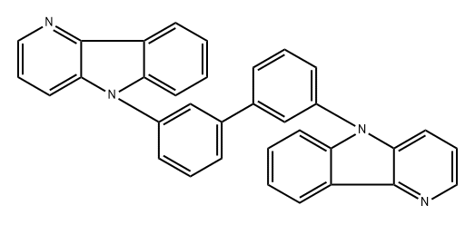 5,5′-[1,1′-Biphenyl]-3,3′-diylbis[5H-pyrido[3,2-b]indole] Structure