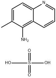 6-Methylquinolin-5-amine sulfate 구조식 이미지