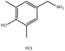 4-(aminomethyl)-2,6-dimethylphenol hydrochloride 구조식 이미지