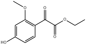 ethyl 2-(4-hydroxy-2-methoxyphenyl)-2-oxoacetate Structure