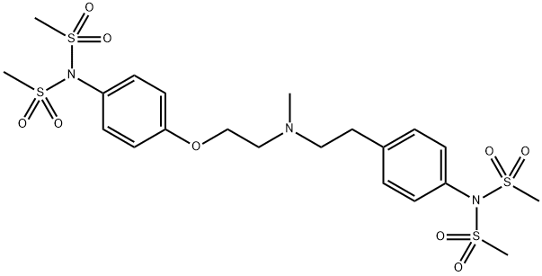 N,N-Dimethylsulfonyl Dofetilide 구조식 이미지