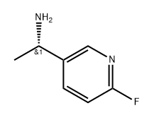 (S)-1-(6-Fluoropyridin-3-yl)ethan-1-amine 구조식 이미지
