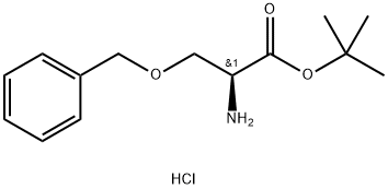 L-Ser(Bzl)-OtBu.HCl Structure