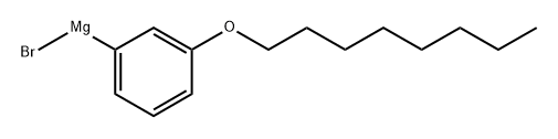 3-n-Octyloxyphenylmagnesium Bromide, 0.50 M in 2-MeTHF Structure