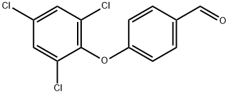 4-(2,4,6-Trichlorophenoxy)benzaldehyde Structure