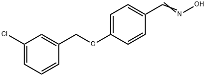 4-[(3-Chlorophenyl)methoxy]benzaldehyde oxime Structure