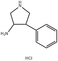 4-Phenylpyrrolidin-3-amine dihydrochloride Structure