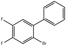 2-Bromo-4,5-difluoro-1,1'-biphenyl Structure