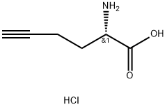 L-Homopropargylglycine (HPG) 구조식 이미지