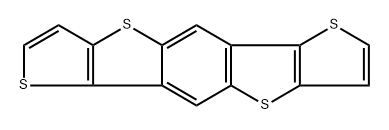 Dithieno[2,3-d:2',3'-d']benzo[1,2-b:4,5-b']dithiophene Structure