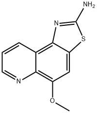 5-Methoxythiazolo[4,5-f]quinolin-2-amine Structure