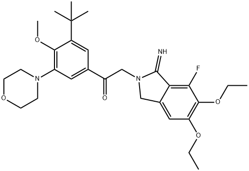 Atopaxar Structure