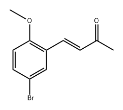 4-(5-Bromo-2-methoxyphenyl)but-3-en-2-one Structure