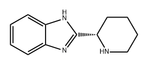 2-[(2S)-2-Piperidinyl]-1H-benzimidazole Structure