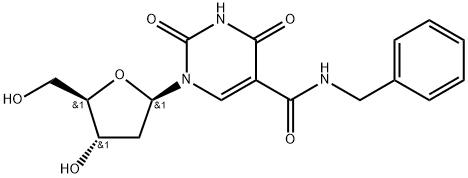 Thymidine, α-oxo-α-[(phenylmethyl)amino]- Structure