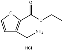 ethyl 3-(aminomethyl)-2-furoate Structure