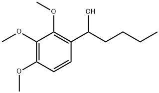 α-Butyl-2,3,4-trimethoxybenzenemethanol Structure